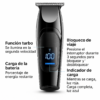 Afeitadora Barba Pelo Recargable USB