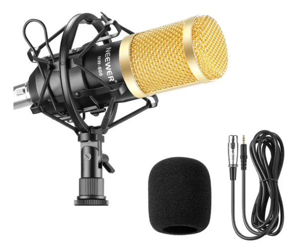 Kit Microfono Estudio Condensador
