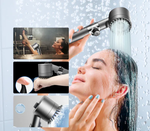 🔥 Cabezal Ducha Masajeadora Spa