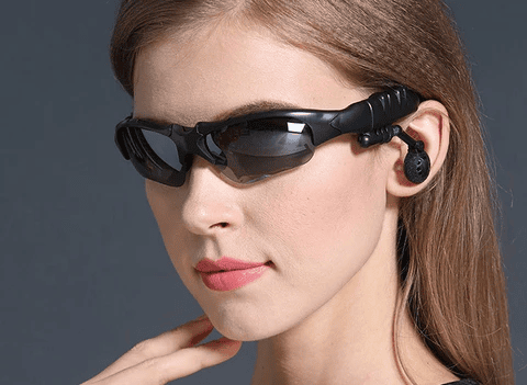 Lentes bluetooth con audifonos