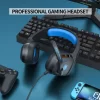 Auriculares Gamer Micrófono Phoinkas H1 Sumérgete en la experiencia de juego definitiva este verano