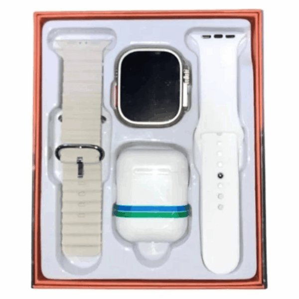 Reloj Inteligente + Audífonos Bluetooth  Tu día, más fácil. Tu vida, más conectada.