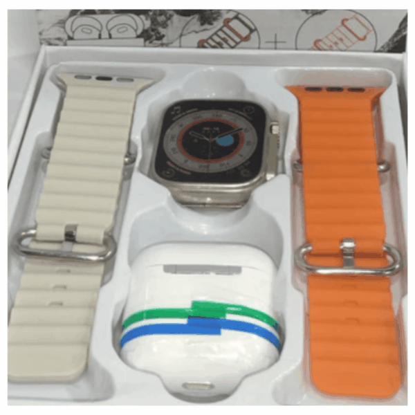 Reloj Inteligente + Audífonos Bluetooth  Tu día, más fácil. Tu vida, más conectada.