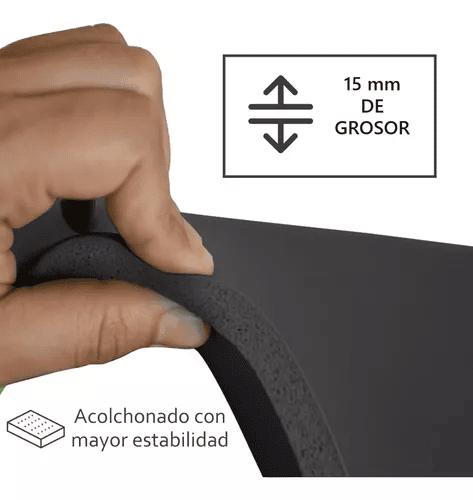 Mat Yoga Colchoneta Ejercicio Extra Grueso 15m