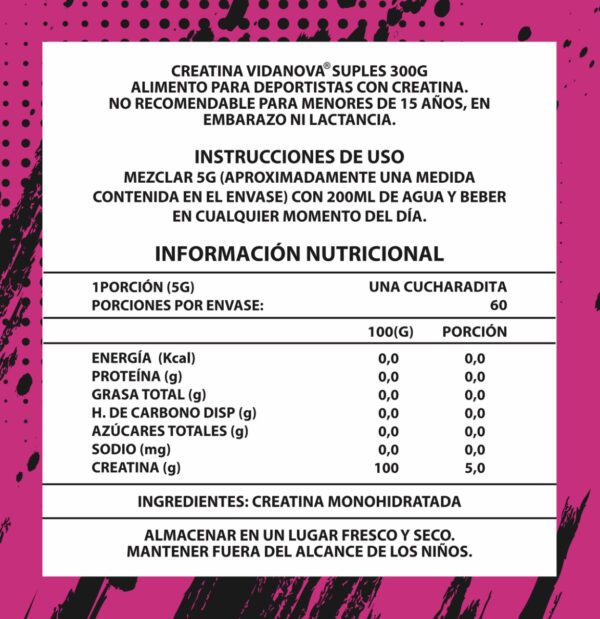 Creatina WOMAN Monohidratada 300g