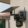 Camara Seguridad Solar PTZ 360WiFi MCASA